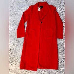 Express Vibrant Red Outerwear